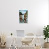 Stupell Industries Brown Grizzly Bear Family Fishing Mountain Lake Landscape Wall Plaque Art - 2 of 4