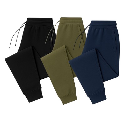 Mens 3 Pack Ultra Soft Dual Pocket Joggers