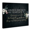 Stupell Industries Motivational Distressed Stay Positive Florals Canvas Art - 2 of 4