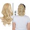 Alilang Claw Clip Curly Ponytail Extension 9 Inch Long Curly Wavy Hairpiece  Synthetic Clip-In Ponytail for Women Daily Wear - 2 of 4