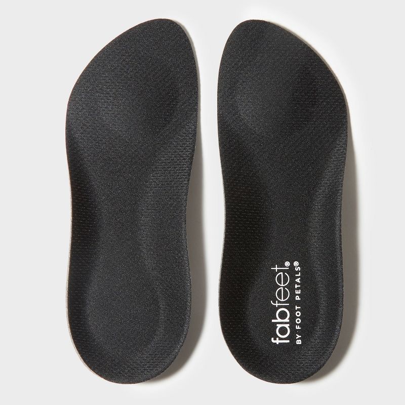 Fab Feet Women&#39;s by Foot Petals Flat Shoe Cushion Insoles Black One Size - Size (6-10), 2 of 6