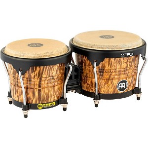 MEINL 30th Anniversary Edition Wood Bongo Leopard Burl - 1 of 4