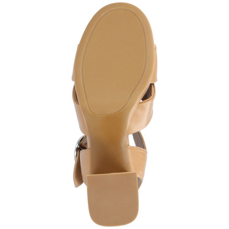 Journee Collection Womens Akeely Tru Comfort Foam Mid Heel Platform Sandals, 6 of 11