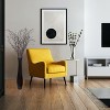 Uniquewise Brown Decorative Contemporary Mango Wood Curved Shaped Floor Vase, 30 Inch - 2 of 4
