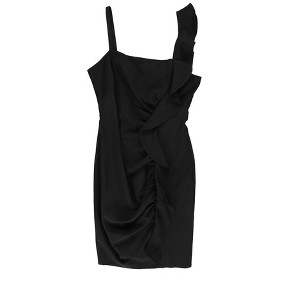 GUESS Womens Ruffled Bodycon Dress - 1 of 2