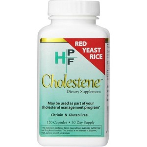 HPF Cholestene Red Yeast Rice Capsules 600 mg, 120 Ct - 1 of 4