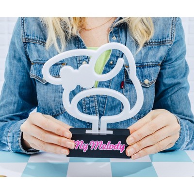 Silver Buffalo Sanrio My Melody Silhouette LED Neon Mood Light - Thumbnail 5