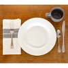 Slickblue Versatile Hand-Spun Cotton Dinner Napkin, 20x20 Inches, Striped Design, Machine Washable, Multiple Colors - 2 of 4