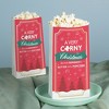 Big Dot of Happiness Christmas Movie Popcorn Bags, Funy Holiday Rom Com Movie Night, Free-Standing Individual White Paper Bags - 25 Count - 3 of 4