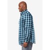 KingSize Men's Big & Tall Long Sleeve Wrinkle Free Sport Shirt - 4 of 4