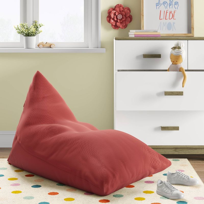 Triangle Lounge Kids' Chair - Pillowfort™, 2 of 7