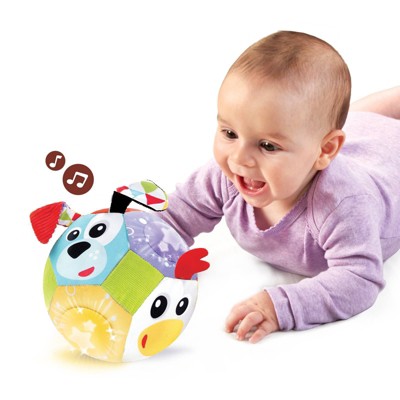 Image of Yookidoo Light 'n Music Friends Ball Baby Toy