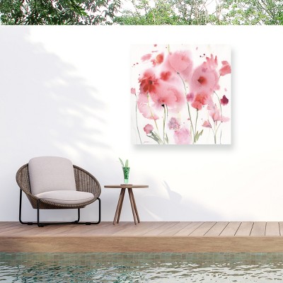 Sheila Golden Blush 1 Outdoor Canvas Art