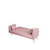 Kumasinova 71" Velvet Convertible Folding Sofa Bed,Loveseat with Adjustable Backrest,Sleeper Sofa for Small Spaces,Couchs for Living Room&Bedroom - 4 of 4