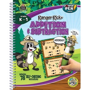 Teacher Created Resources Ranger Rick Power Pen Learning Book: Addition & Subtraction (Pack of 3) - 1 of 1