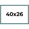 PosterPalooza | Simple Blue Picture Frame - UV Acrylic, Backing Board, Hanging Hardware Included - 2 of 4