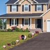 Big Dot of Happiness Chic 90th Birthday - Pink, Black and Gold - Yard Sign and Outdoor Lawn Decorations - Happy Birthday Party Yard Signs - Set of 8 - 2 of 4