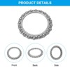 Unique Bargains Stainless Steel Repair Accessories Bike Ball Crank Bearings 4 Pcs - 3 of 4