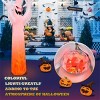 SEVOBAL Party Decorations Accessories Halloween Inflatable Decoration Giant Halloween Inflatable Ghost Decor Party Yard Decoration, White, 35"*35"*90" - 2 of 4