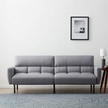 Convertible Sofa Bed Gray Room