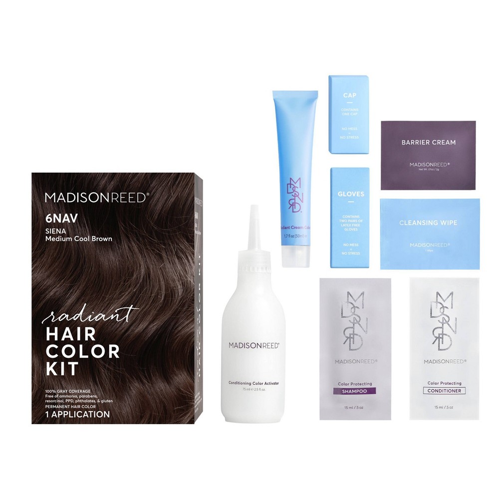 Photos - Hair Dye Madison Reed Radiant Hair Color Kit - Siena Brown - 8ct - Ulta Beauty