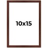PosterPalooza | Photo Size Classic Modern Brown Frame - UV Acrylic, Foam Board Backing, Hanging Hardware - 2 of 4