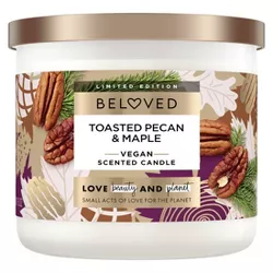 Beloved Toasted Pecan & Maple Wick Jar Candle - 15oz
