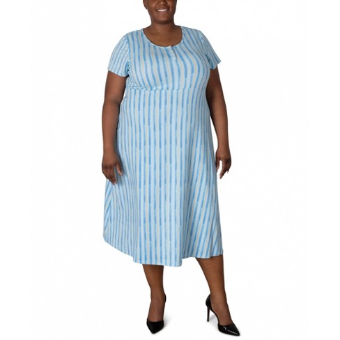 Sandra Darren - Women's Plus Cotton Jersey Dress : Target