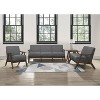 Sapphtopaz Accent Chair Wood Frame Upholstered Modern Home Furniture Lounge Chair Living Room Chair Comfy Chair for Living Room - 3 of 4