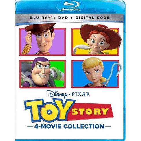 Toy Story: 4-movie Collection (blu-ray + Dvd + Digital) : Target