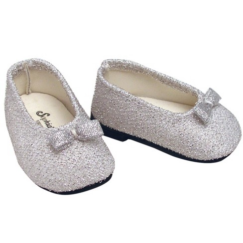 Womens Silver Glitter Shoes : Target