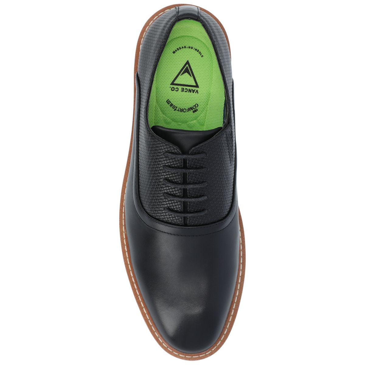 Vance Mens Weber Plain Toe Hybrid Dress Shoe - thumbnail 4