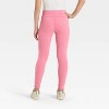 Girls' Everyday Soft Piped Leggings - All In Motion™ - 2 of 3
