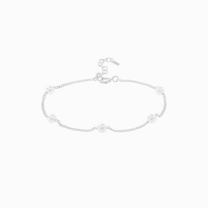Bearfruit Jewelry Sterling Silver Infinite Cultured Pearl Bracelet - 1 of 3