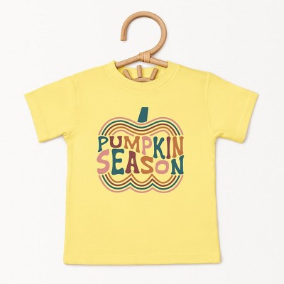 The Juniper Shop Retro Pumpkin Season Toddler Short Sleeve Tee