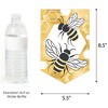 Big Dot of Happiness Little Bumblebee - Bee Baby Shower or Birthday Party Bunting Banner - Party Decorations - Sweet As Can Bee - 2 of 4