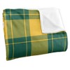North Dakota State University Campus Plaid Spirit Silky Touch Super Soft Throw Blanket 50x60 - 3 of 4
