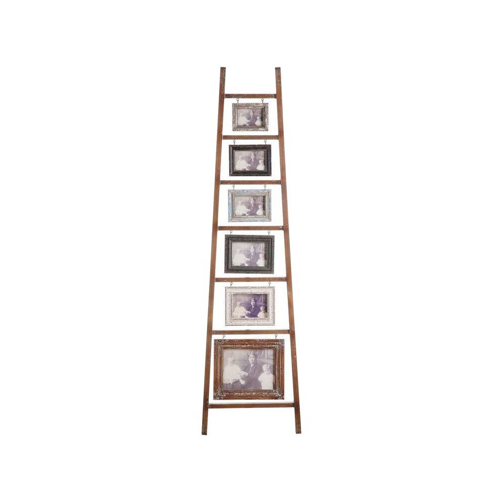 Photos - Photo Frame / Album Wood & MDF 6-Photo Ladder - Storied Home