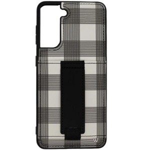 Walli Cases Plaid To Meet You Phone Case with Wallet and Finger Strap - 1 of 4