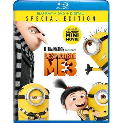 Despicable Me 3 blu ray Dvd Digital Target