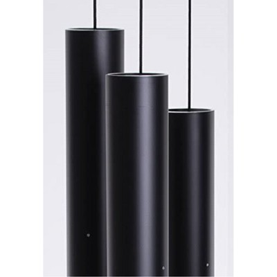 Aquarian Soprano Black Aluminum 30-Inch Wind Chime