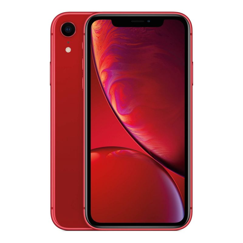Simple Mobile Apple iPhone XR (64GB) - Red, 1 of 8