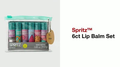 6ct Lip Balm Set Clear - Spritz™ : Target