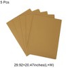 Unique Bargains Gift Wrap Paper Brushed Pattern Special 29.92"x20.47" 5 Pcs - 3 of 4
