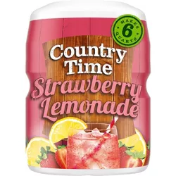Country Time Strawberry Lemonade Drink Mix - 18oz Canister