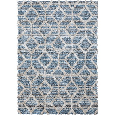 Mynka Transitional Diamond Area Rug