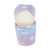 Unique Bargains Small Ombre Galaxy Print Disposable Baking Cups Wood Pulp Paper PE Coating 2.36"x1.77" 50 Pcs - 3 of 4