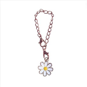 CharCharms Handle Charms Flower: Zinc Alloy Cup Charm for Teen Drinkware Accessories, Hand Wash, 4.5" x 3" - 1 of 4