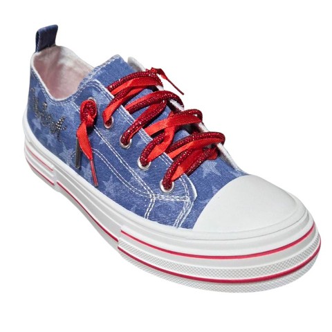 Женские кроссовки Very G Womens Aman USA Lace Up Canvas Sneaker, Dark Denim (8.5)