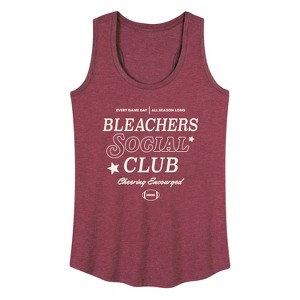 Women's - Instant Message - Bleachers Social Club Graphic Racerback Tank - 1 of 4